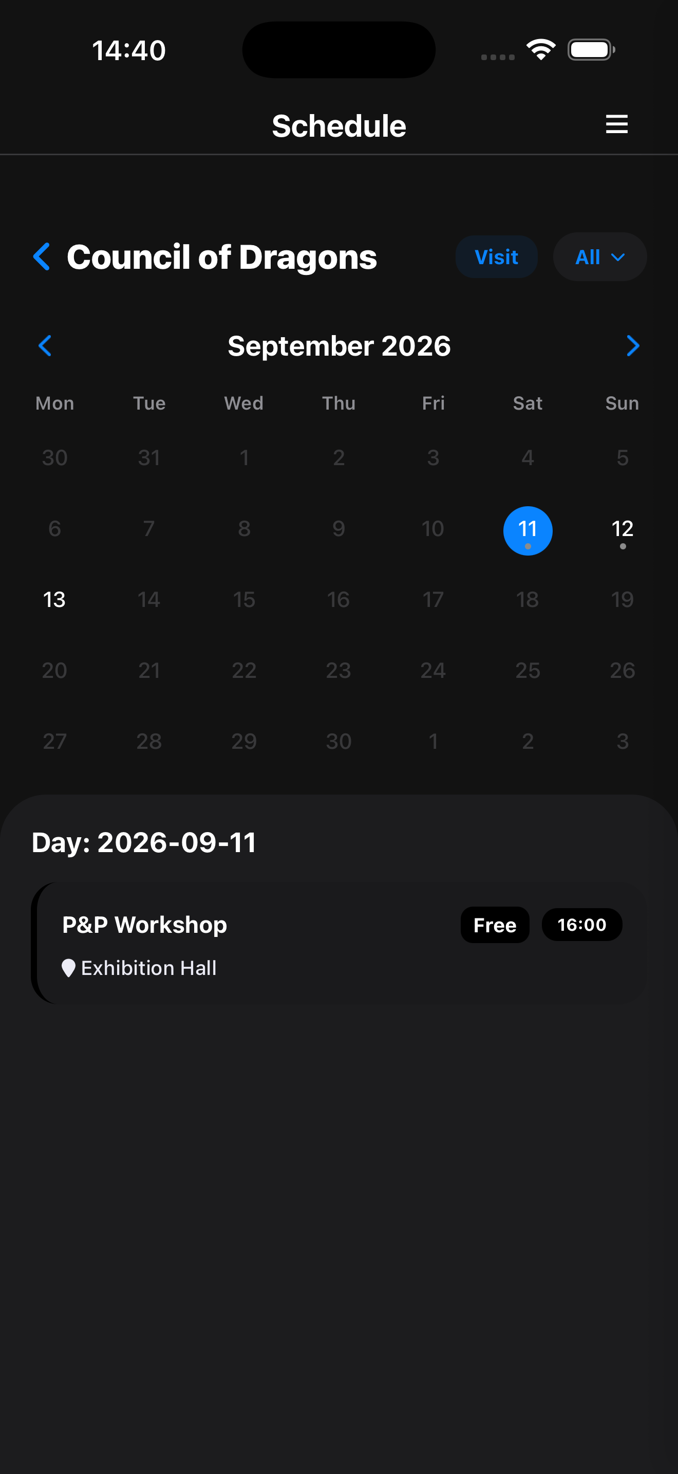 Calendar